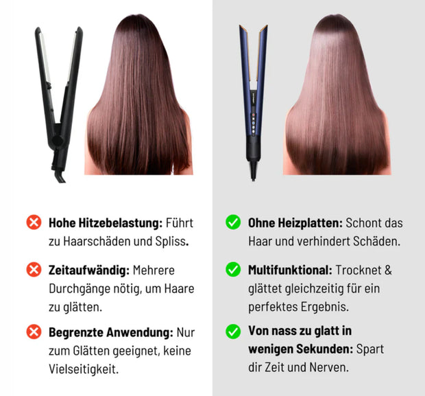 Airstraight Pro Deepr – Föhnen Und Glätten In Einem